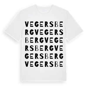 Vegersberg ordlek t-shirt – ekologisk bomull t-shirt från Pinshirt