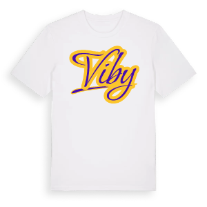 Viby baseball t-shirt – ekologisk bomull t-shirt från Pinshirt