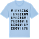 Blue Soul t-shirt med Vibyberg ordlek t-shirt