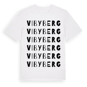 Vibyberg ordlek t-shirt – ekologisk bomull t-shirt från Pinshirt