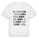 Vibylund ordlek t-shirt