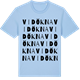 Blue Soul t-shirt med Vidökna ordlek t-shirt