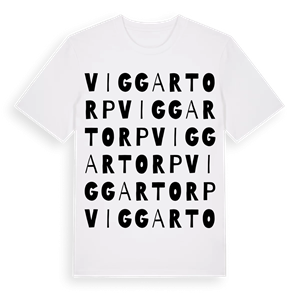 Viggartorp ordlek t-shirt – ekologisk bomull t-shirt från Pinshirt