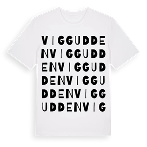 Viggudden ordlek t-shirt – ekologisk bomull t-shirt från Pinshirt