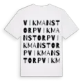 Vikmanstorp ordlek t-shirt
