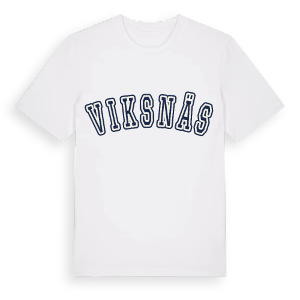 Viksnäs college t-shirt – ekologisk bomull t-shirt från Pinshirt