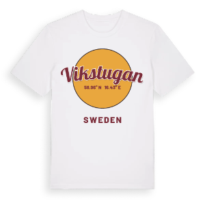 Vikstugan cirkel t-shirt – ekologisk bomull t-shirt från Pinshirt