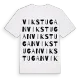 Vikstugan ordlek t-shirt