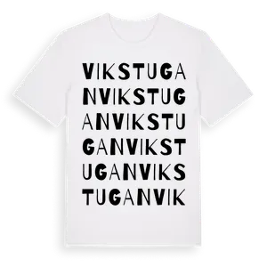 Vikstugan ordlek t-shirt – ekologisk bomull t-shirt från Pinshirt