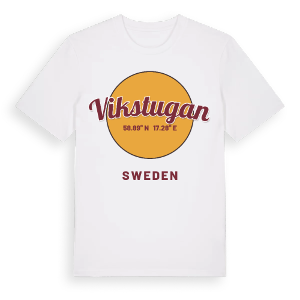 Vikstugan cirkel t-shirt – ekologisk bomull t-shirt från Pinshirt