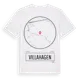 White t-shirt med Villahagen t-shirt