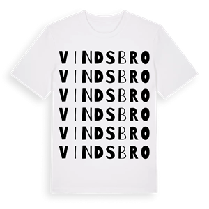 Vindsbro ordlek t-shirt – ekologisk bomull t-shirt från Pinshirt