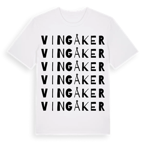 Vingåker ordlek t-shirt – ekologisk bomull t-shirt från Pinshirt
