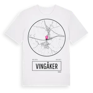 Vingåker t-shirt – ekologisk bomull t-shirt från Pinshirt