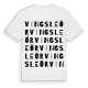 Vingsleör ordlek t-shirt