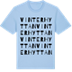 Blue Soul t-shirt med Vinterhyttan ordlek t-shirt