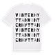 Vinterhyttan ordlek t-shirt