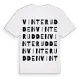 Vinterudden ordlek t-shirt