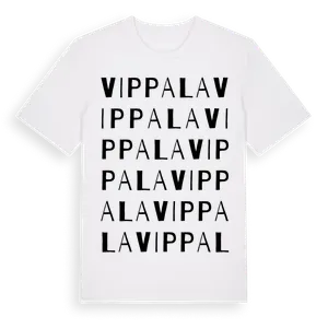 Vippala ordlek t-shirt – ekologisk bomull t-shirt från Pinshirt