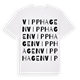 Vipphagen ordlek t-shirt