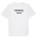 White t-shirt med Virenshult i Sverige t-shirt