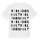 Virlångshult ordlek t-shirt