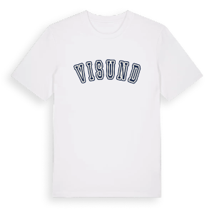 Visund college t-shirt – ekologisk bomull t-shirt från Pinshirt