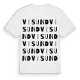 Visund ordlek t-shirt