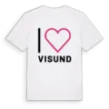 Jag älskar Visund t-shirt stort tryck