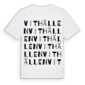 Vithällen ordlek t-shirt
