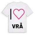Jag älskar Vrå t-shirt stort tryck