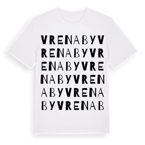 Vrenaby ordlek t-shirt – ekologisk bomull t-shirt från Pinshirt
