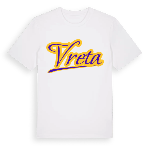 Vreta baseball t-shirt – ekologisk bomull t-shirt från Pinshirt