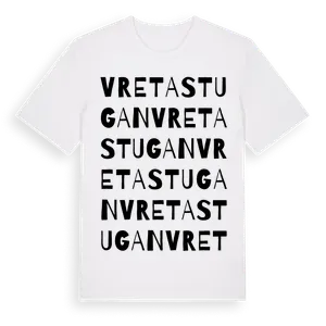 Vretastugan ordlek t-shirt – ekologisk bomull t-shirt från Pinshirt