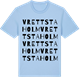 Blue Soul t-shirt med Vrettstaholm ordlek t-shirt