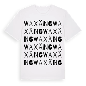 Waxäng ordlek t-shirt – ekologisk bomull t-shirt från Pinshirt