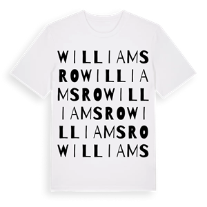 Williamsro ordlek t-shirt – ekologisk bomull t-shirt från Pinshirt