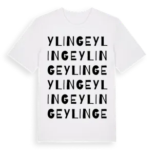 Ylinge ordlek t-shirt – ekologisk bomull t-shirt från Pinshirt