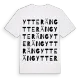 Ytteräng ordlek t-shirt