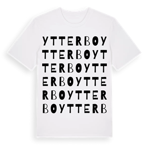 Ytterbo ordlek t-shirt – ekologisk bomull t-shirt från Pinshirt
