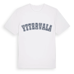 Yttervala college t-shirt – ekologisk bomull t-shirt från Pinshirt
