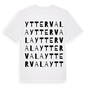 Yttervala ordlek t-shirt – ekologisk bomull t-shirt från Pinshirt