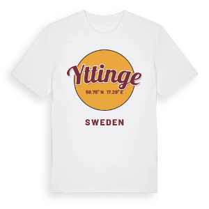 Yttinge cirkel t-shirt – ekologisk bomull t-shirt från Pinshirt
