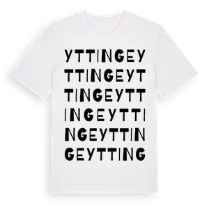 Yttinge ordlek t-shirt – ekologisk bomull t-shirt från Pinshirt