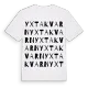 Yxtakvarn ordlek t-shirt