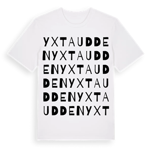 Yxtaudden ordlek t-shirt – ekologisk bomull t-shirt från Pinshirt