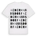 Aedermannsdorf ordlek t-shirt