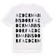 Aedermannsdorf ordlek t-shirt