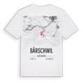 Bärschwil karta t-shirt