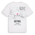Bättwil karta t-shirt